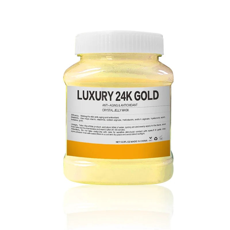350g 24K Gold Rose Petal Hydrating Mask Powder