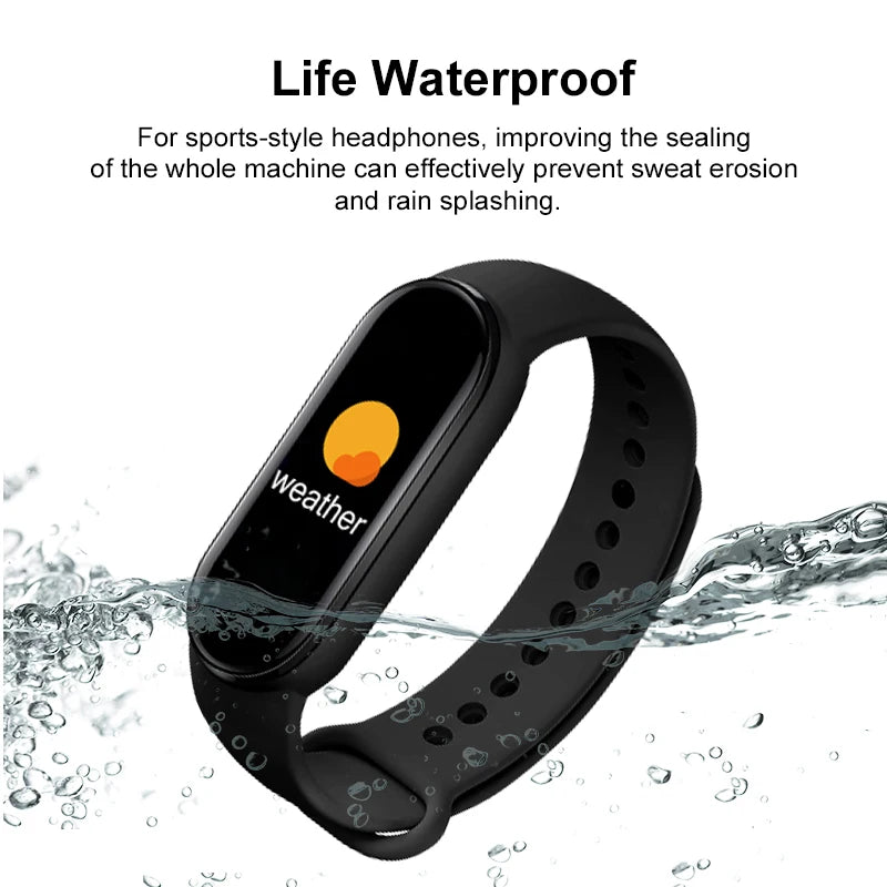 M6 Waterproof Smart Fitness Watch