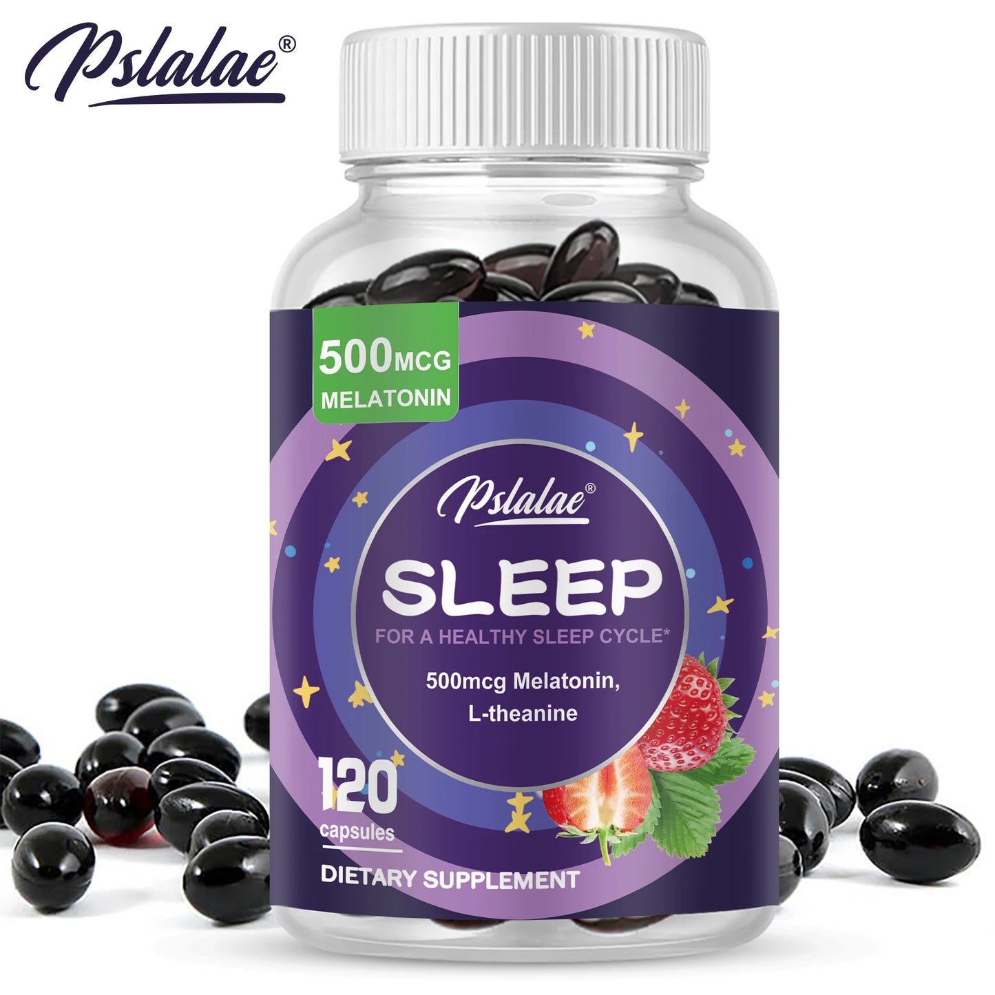 Sleep Aid Capsules – Stress Relief & Sleep Support