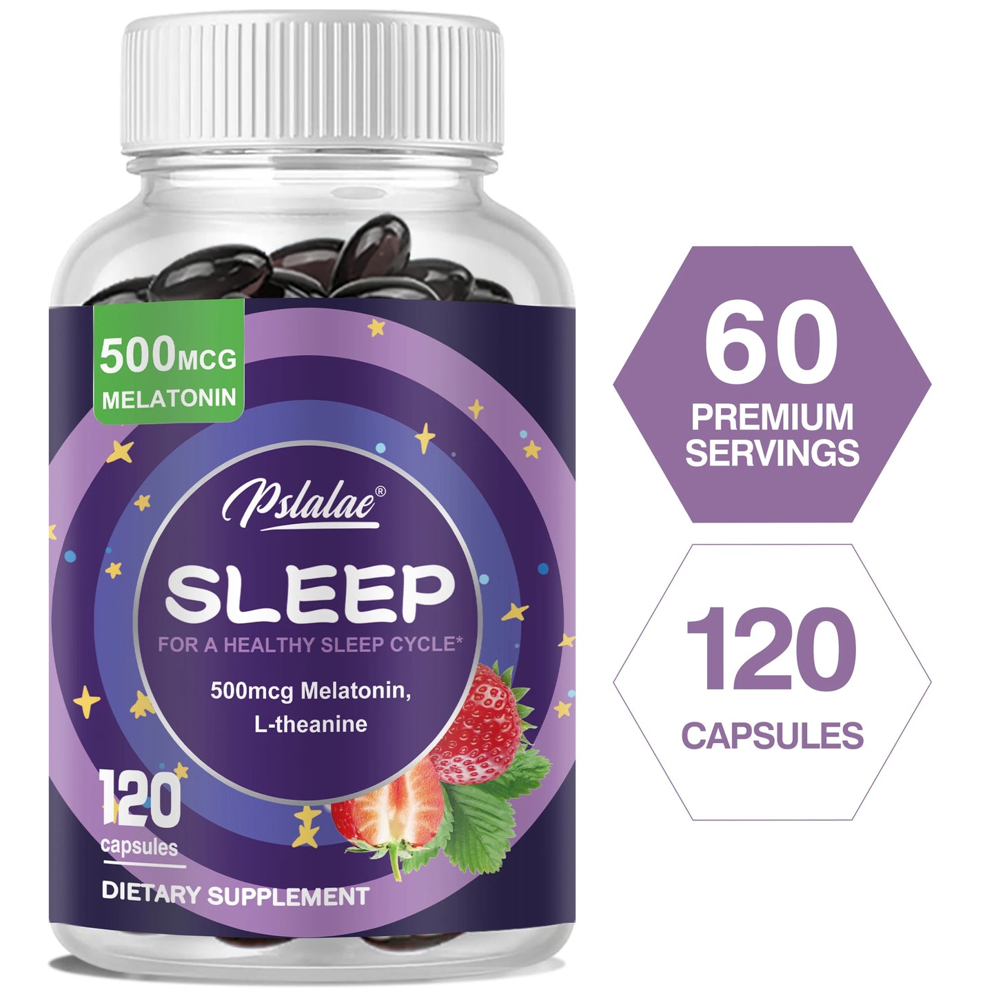 Sleep Aid Capsules – Stress Relief & Sleep Support