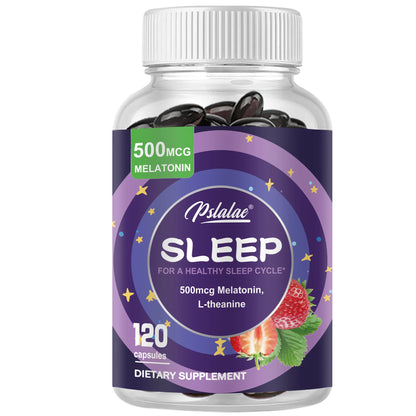 Sleep Aid Capsules – Stress Relief & Sleep Support