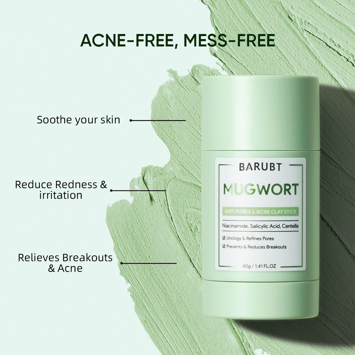 Mugwort Pore Cleansing Stick – Blackhead & Blemish Treatment