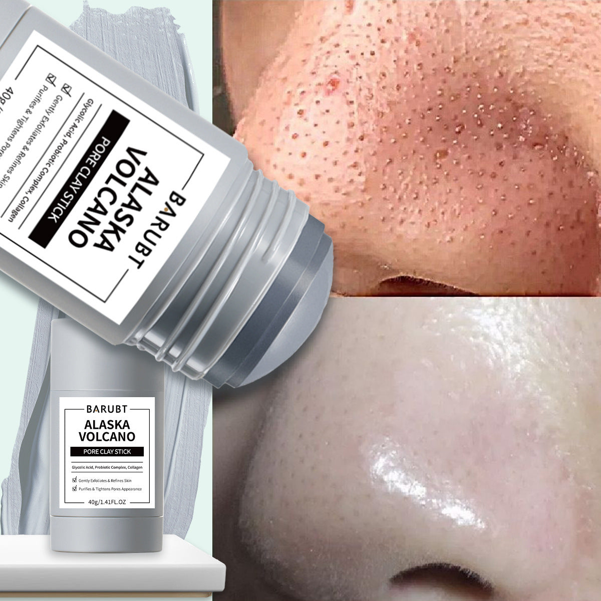 Mugwort Pore Cleansing Stick – Blackhead & Blemish Treatment