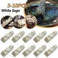 3–10PC Sage Smudge Sticks for Home Cleansing