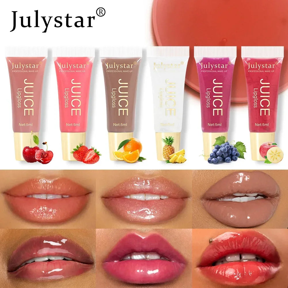 Nude Brown Plumping Moisturizing Lip Gloss
