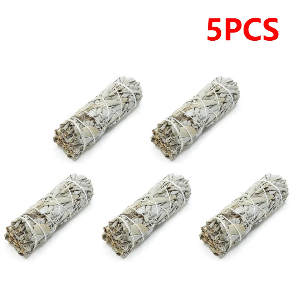 3–10PC Sage Smudge Sticks for Home Cleansing