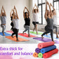 Lightweight Colorful Exercise Mat for Yoga & Fitness