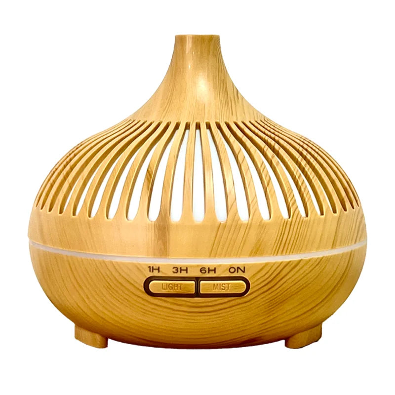 500ml Wood Grain Ultrasonic Essential Oil Diffuser