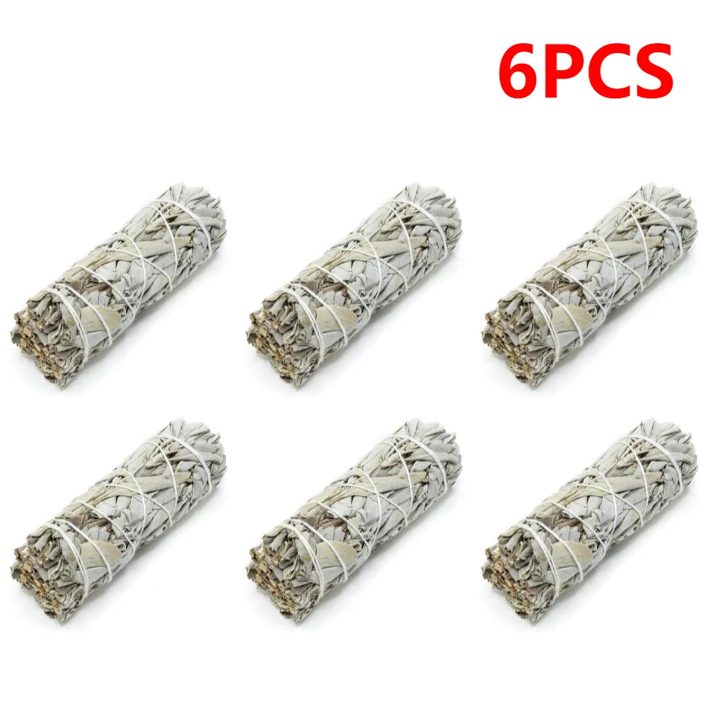 3–10PC Sage Smudge Sticks for Home Cleansing