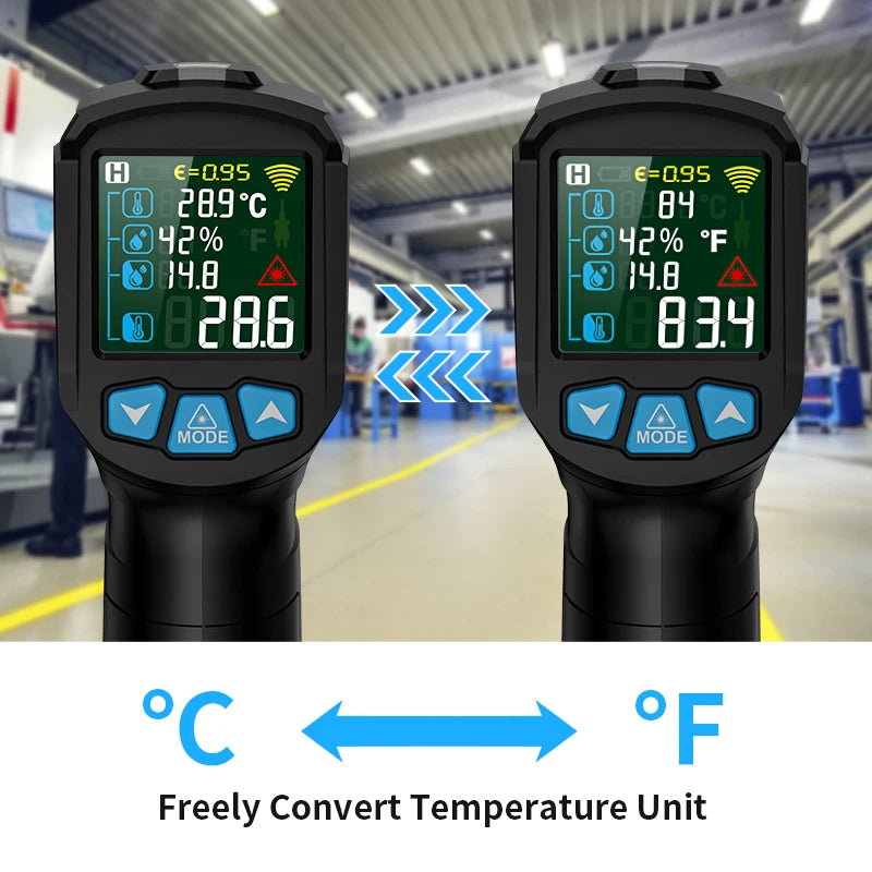 Mestek Digital Infrared Thermometer -50 to 800°C