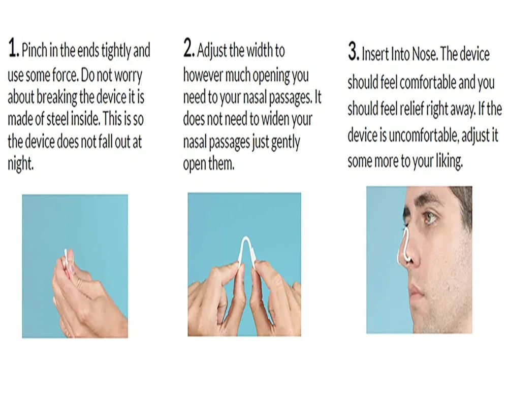 Silicone Nasal Dilator Anti-Snore Nose Clip