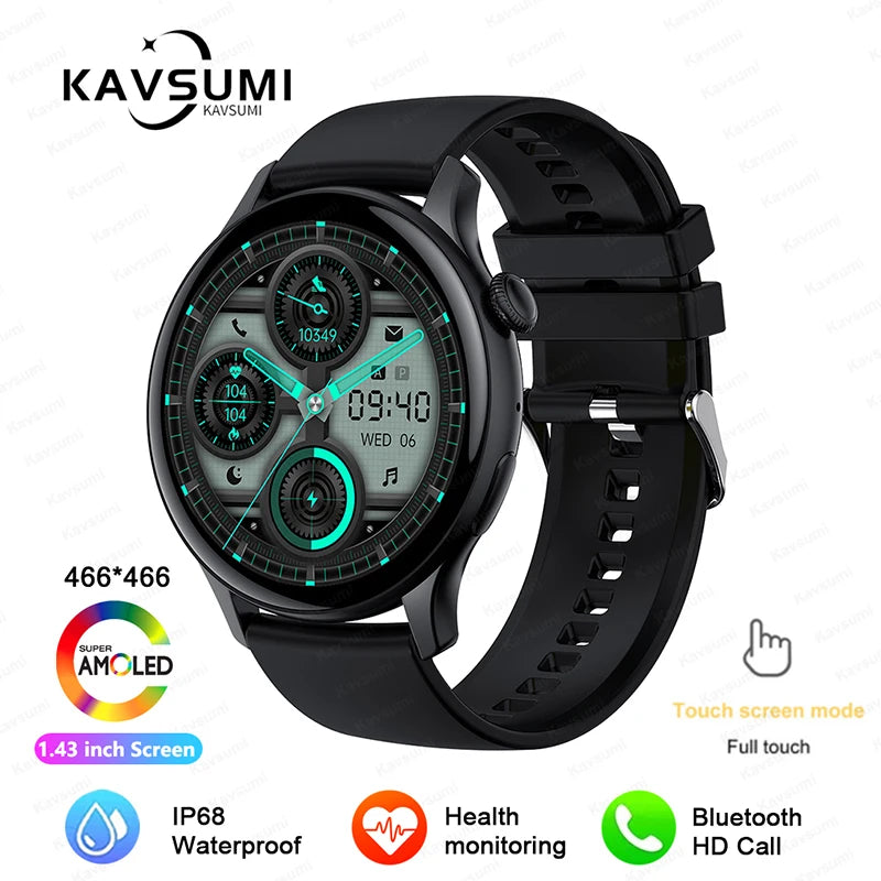 2024 NFC Smartwatch for Women with GPS & Health Monitoring