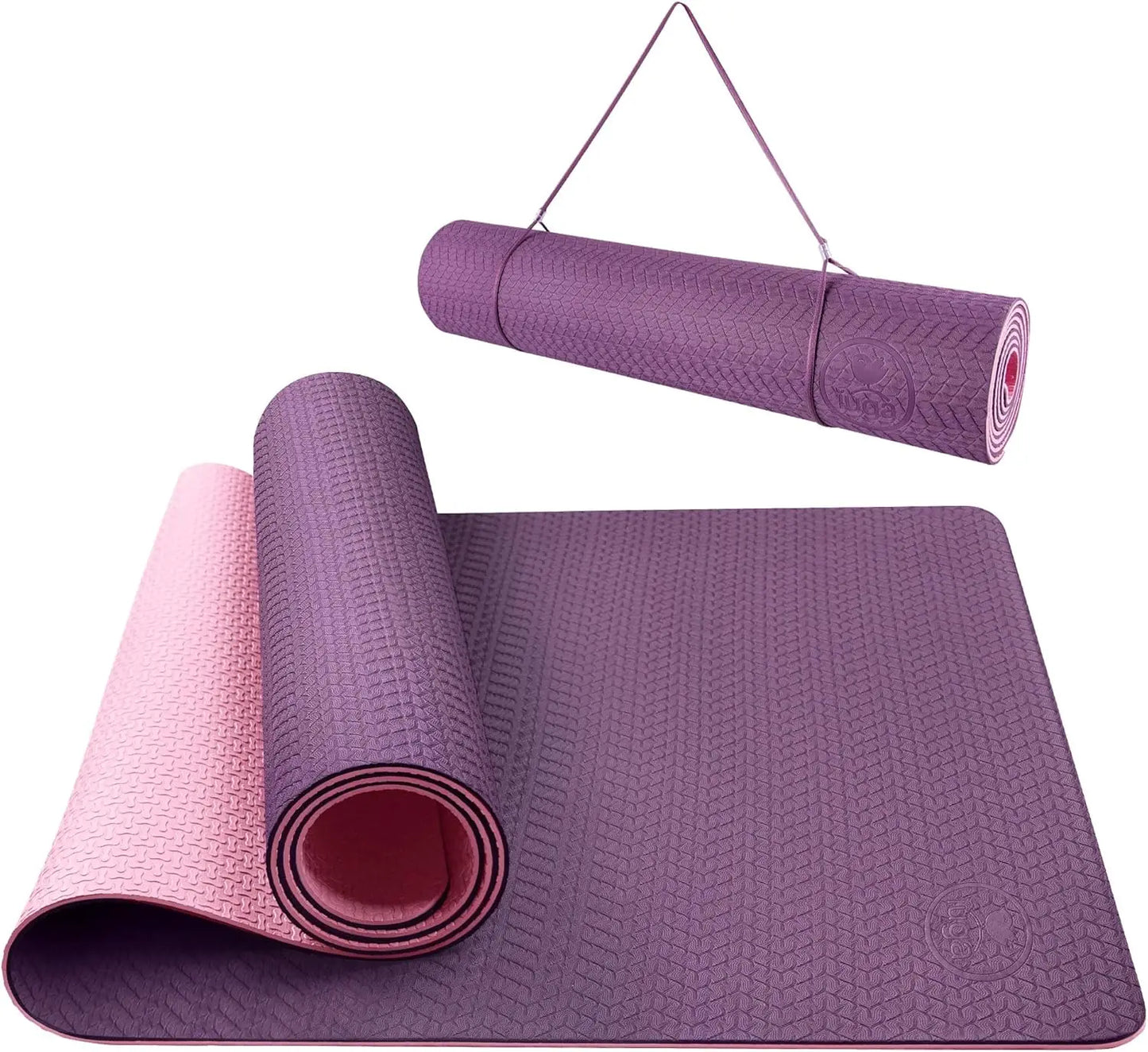 Eco-Friendly Non-Slip Yoga Mat – Thick Anti-Tear Pilates & Workout Mat