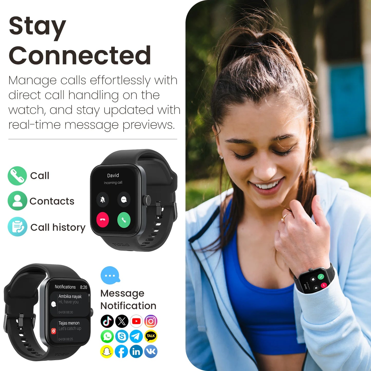 TOZO S4 AcuFit Smartwatch 1.78" AMOLED