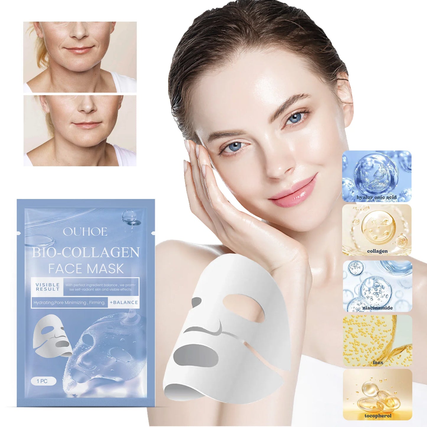 Bio Collagen Deep Hydrating Face Mask