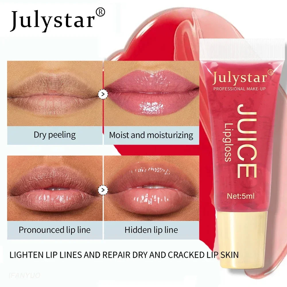 Nude Brown Plumping Moisturizing Lip Gloss