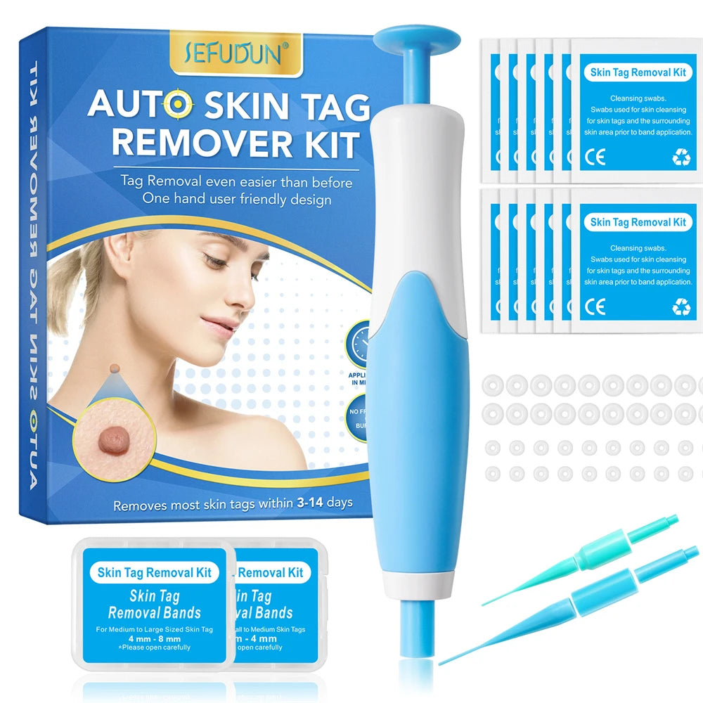 2-in-1 Auto Micro Skin Tag & Mole Remover Kit