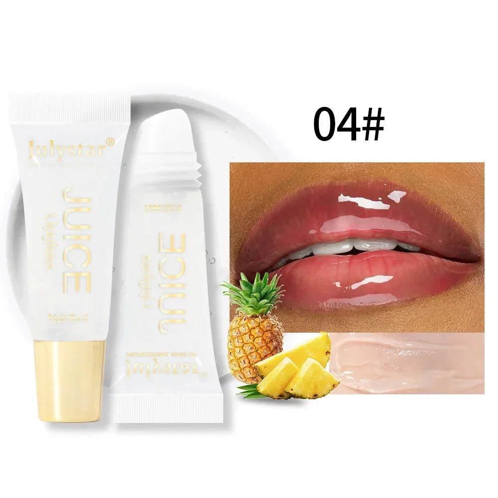 Nude Brown Plumping Moisturizing Lip Gloss