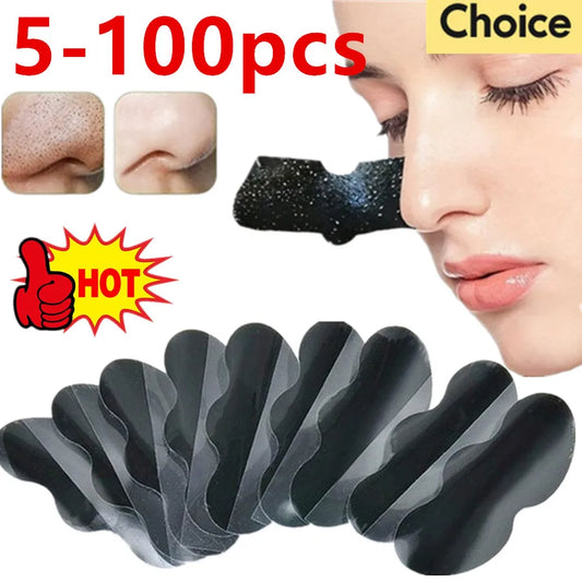 Blackhead Remover Nose Strips – Deep Cleansing Pore Care (5–100pcs)