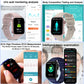 2025 Smartwatch with ECG, PPG & Health Monitoring