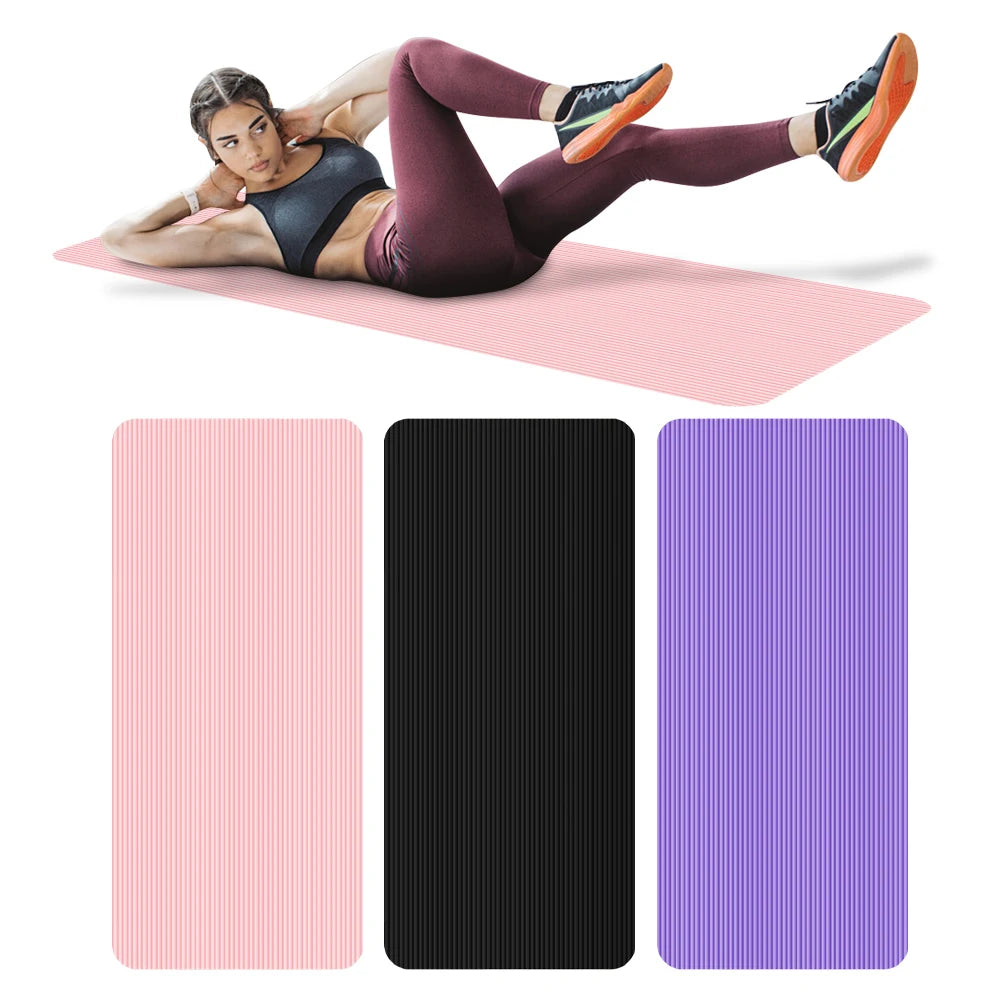 10mm Thick Non-Slip Yoga & Pilates Exercise Mat