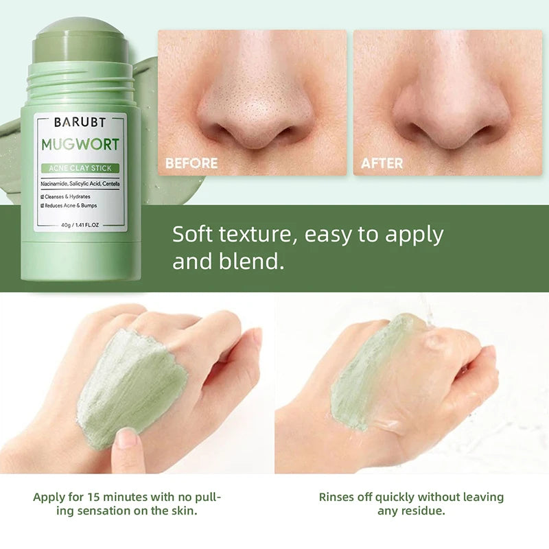 Mugwort Pore Cleansing Stick – Blackhead & Blemish Treatment
