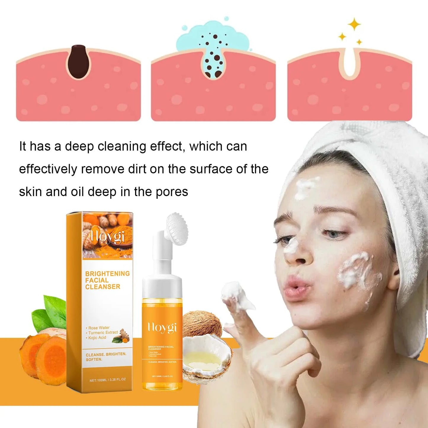Turmeric Cleanser for Acne & Oil Control