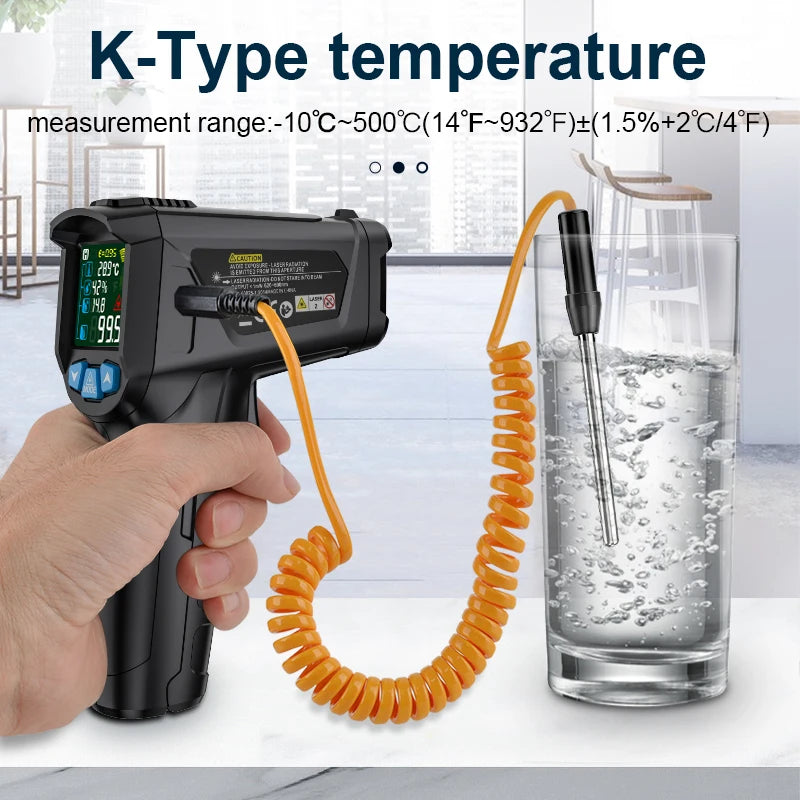 Mestek Digital Infrared Thermometer -50 to 800°C
