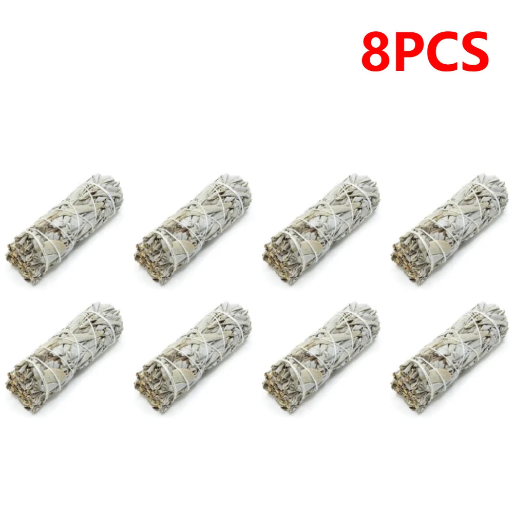 3–10PC Sage Smudge Sticks for Home Cleansing