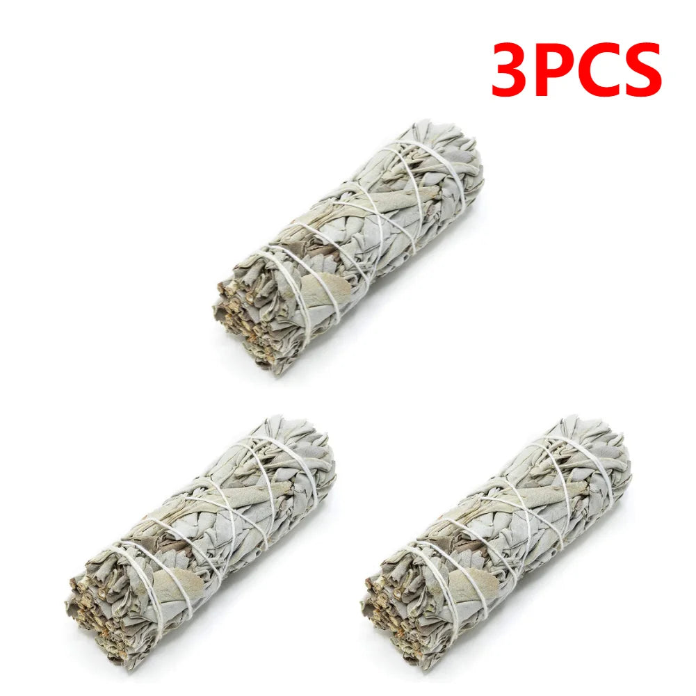 3–10PC Sage Smudge Sticks for Home Cleansing