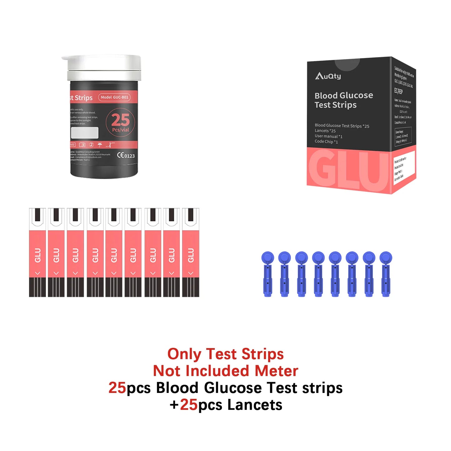 3-in-1 Multifunction Blood Glucose, Cholesterol & Uric Acid Meter