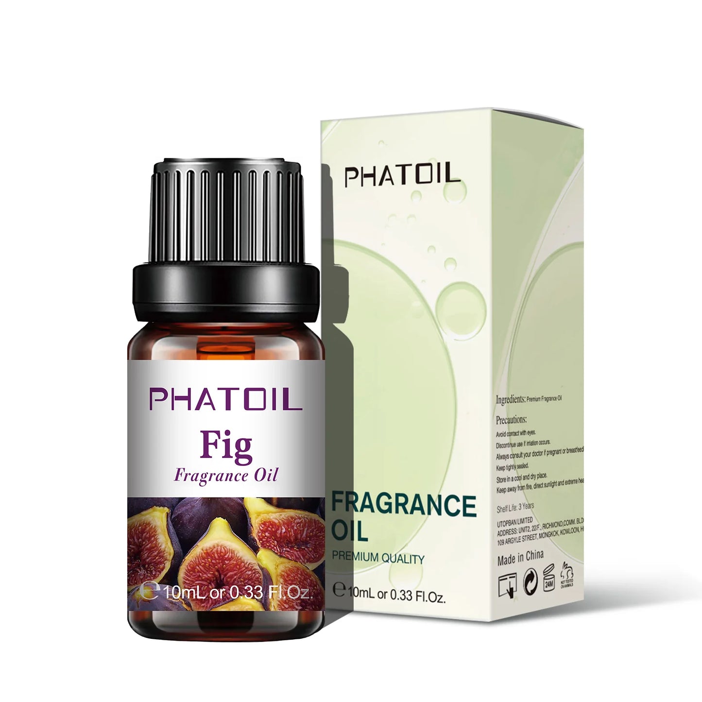 PHATOIL 10ml Fruit Fragrance Oils – 7 Scents for DIY & Aromatherapy