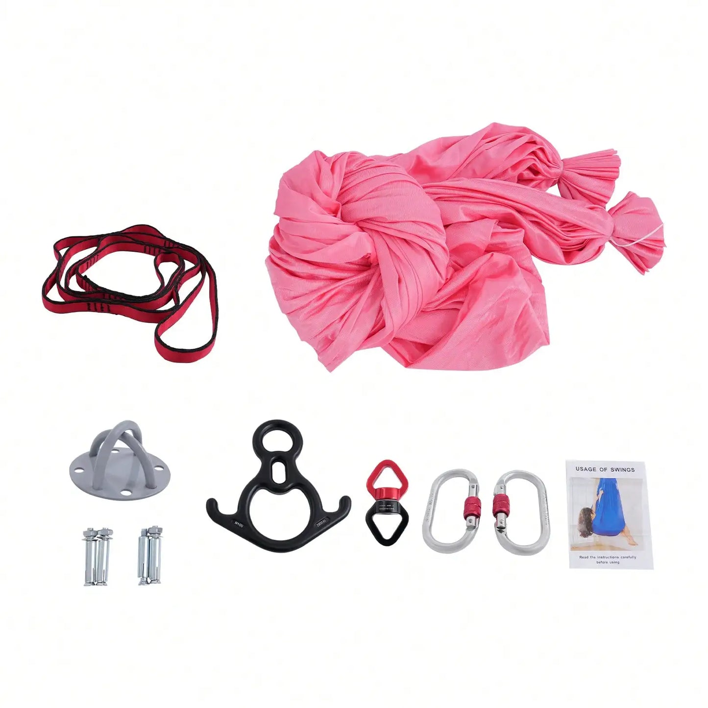 Aerial Silks Yoga Hammock – 9.84x9.2ft Aerial Dance & Acrobatics Equipment