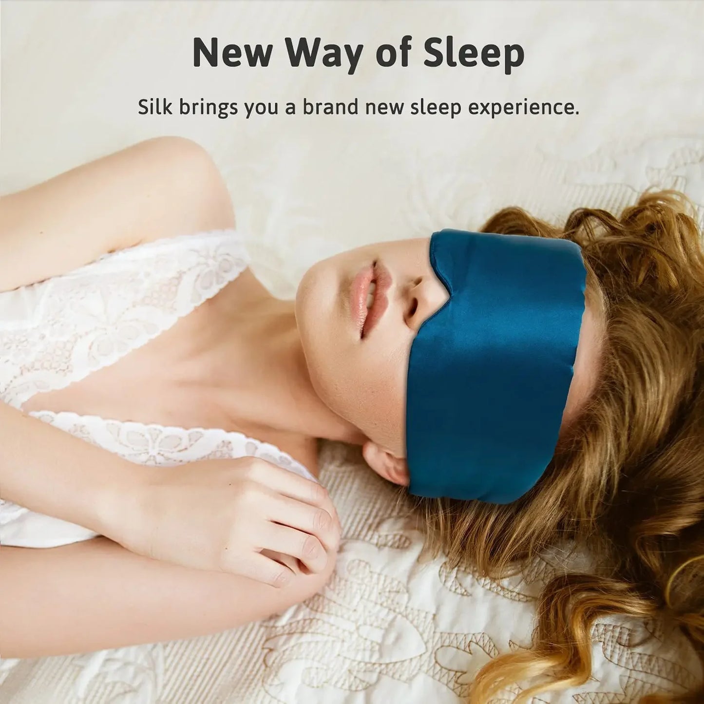 100% Mulberry Silk Sleep Mask