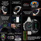 2025 Nursing-Grade Health Smartwatch with ECG, Uric Acid & More