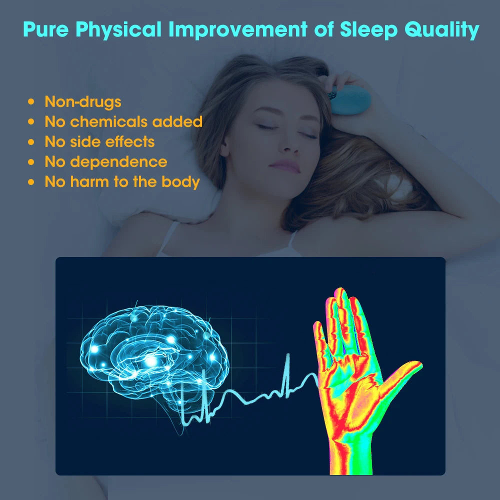 Microcurrent Sleep Aid Device with Sling