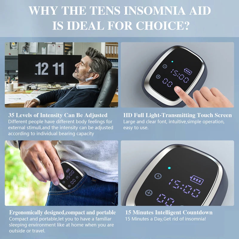 KTS Handheld CES Sleep Aid Device