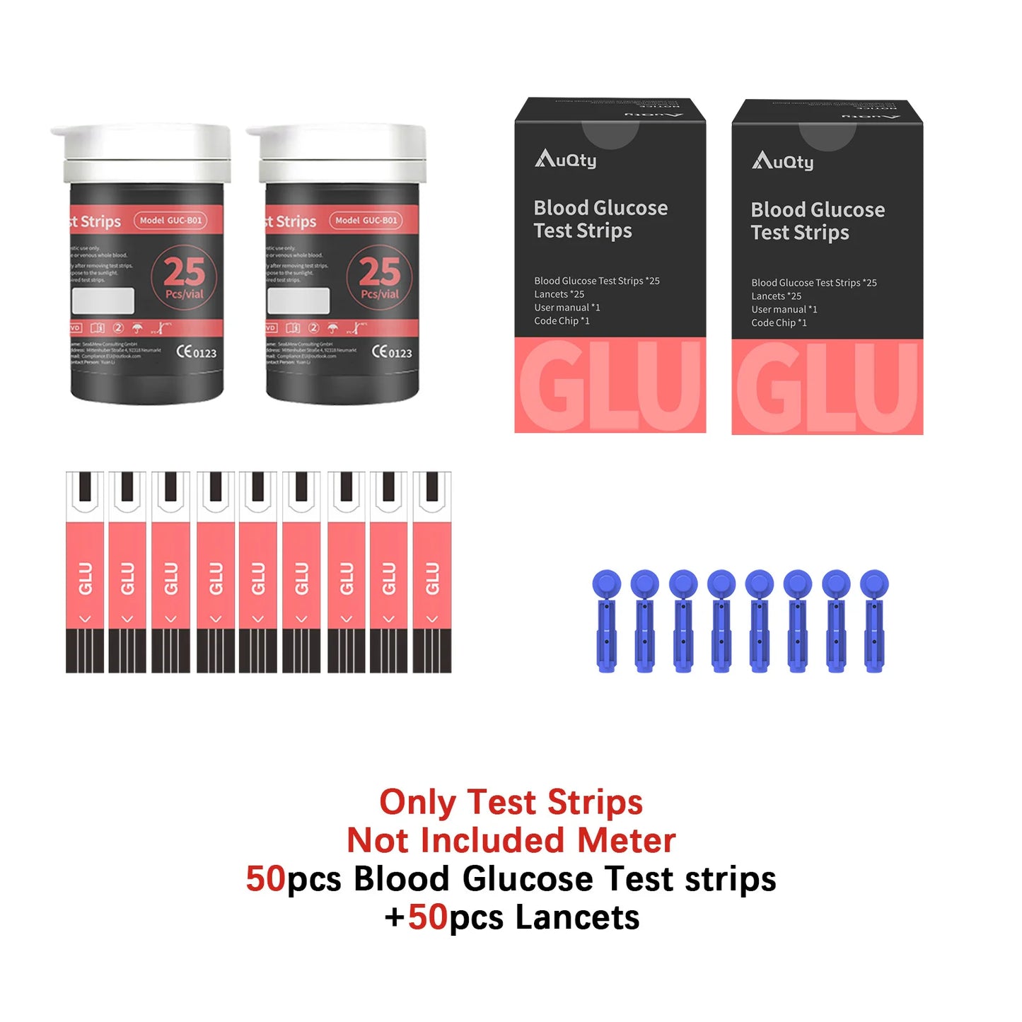 3-in-1 Multifunction Blood Glucose, Cholesterol & Uric Acid Meter