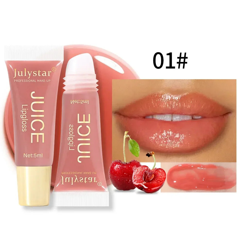 Nude Brown Plumping Moisturizing Lip Gloss
