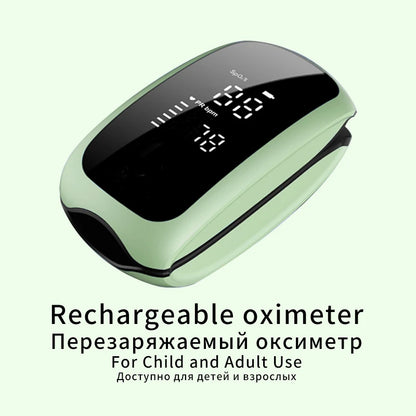 Rechargeable Finger Pulse Oximeter SpO2 & Heart Rate Monitor