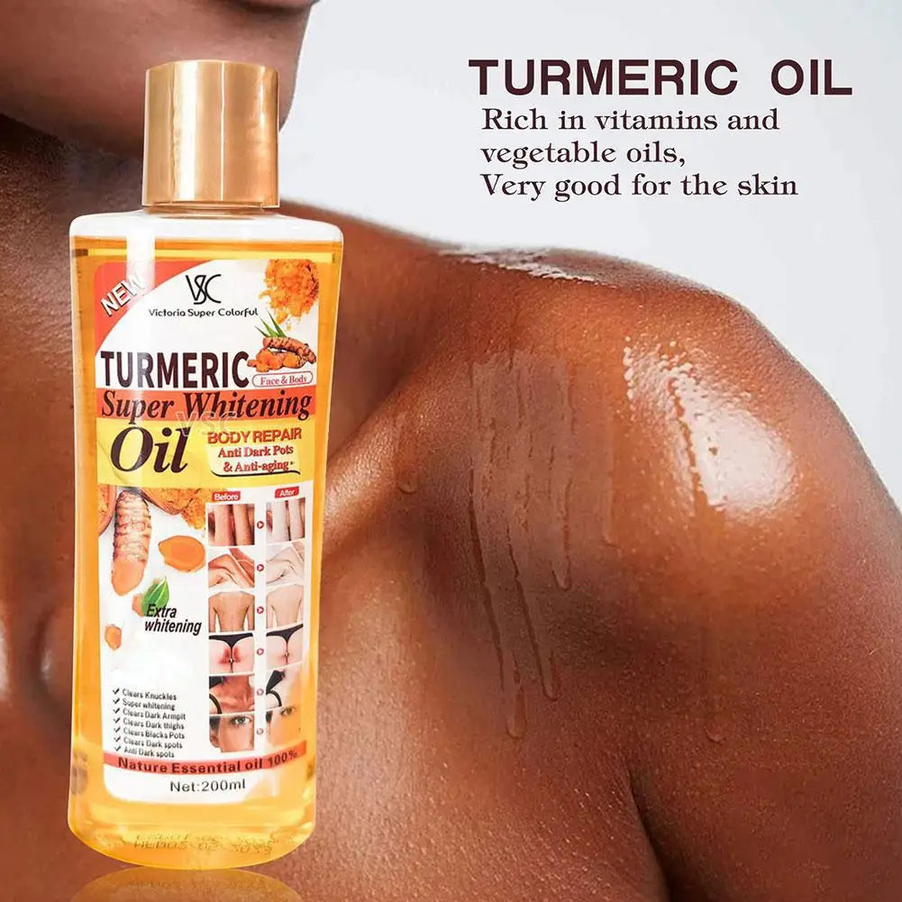 Turmeric Essential Oil for Face & Body – 200ml