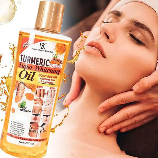 Turmeric Essential Oil for Face & Body – 200ml