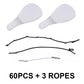 40Pcs Invisible Facial Lifting Stickers Set